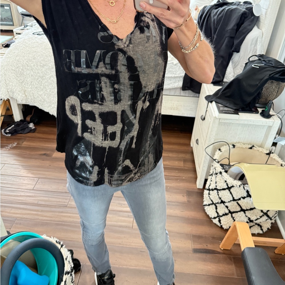 Salvage black / Charcoal Tee - Picture 2 of 5